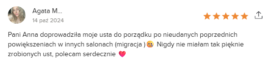Opinia klientki Piekny Swiat