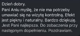 Opinia klientki Piekny Swiat
