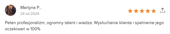 Opinia klientki Piekny Swiat
