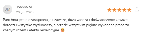 Opinia klientki Piekny Swiat