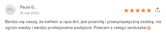 Opinia klientki Piekny Swiat