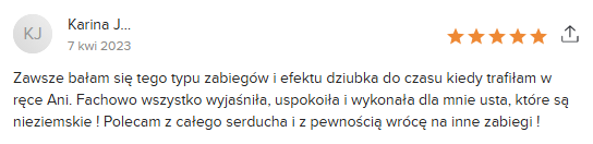 Opinia klientki Piekny Swiat